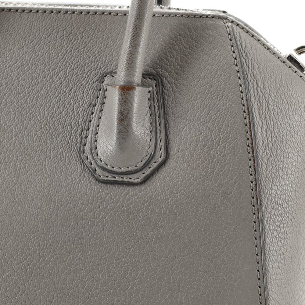 Givenchy Antigona Bag Leather Mini Gray - Picture 8 of 10